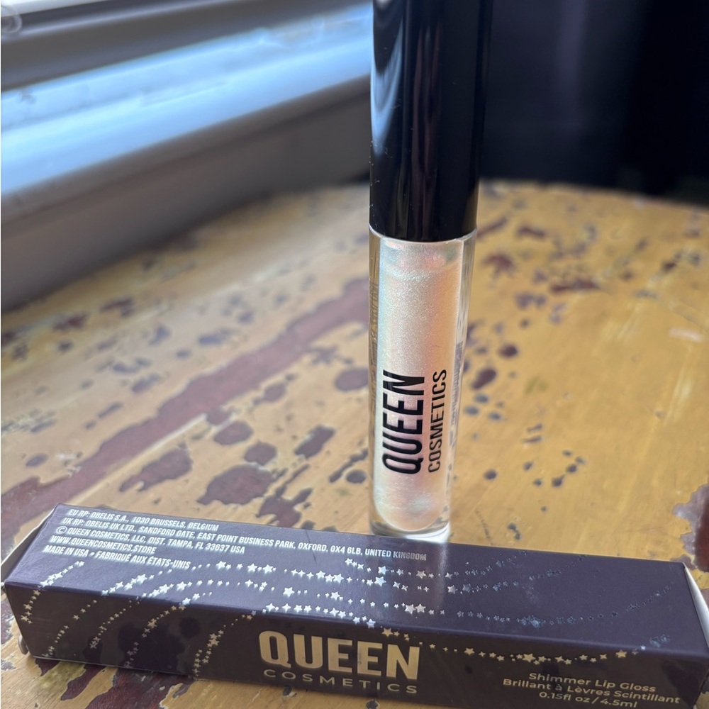 Shimmer Astral Projection Lip Gloss - Iridescent White